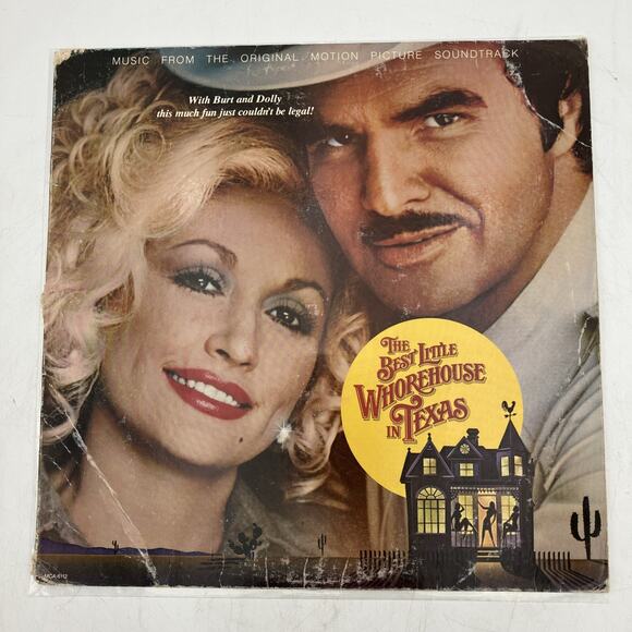 THE BEST LITTLE WHOREHOUSE IN TEXAS SOUNDTRACK DOLLY PARTON BURT REYNOLDS - Picture 2 of 8